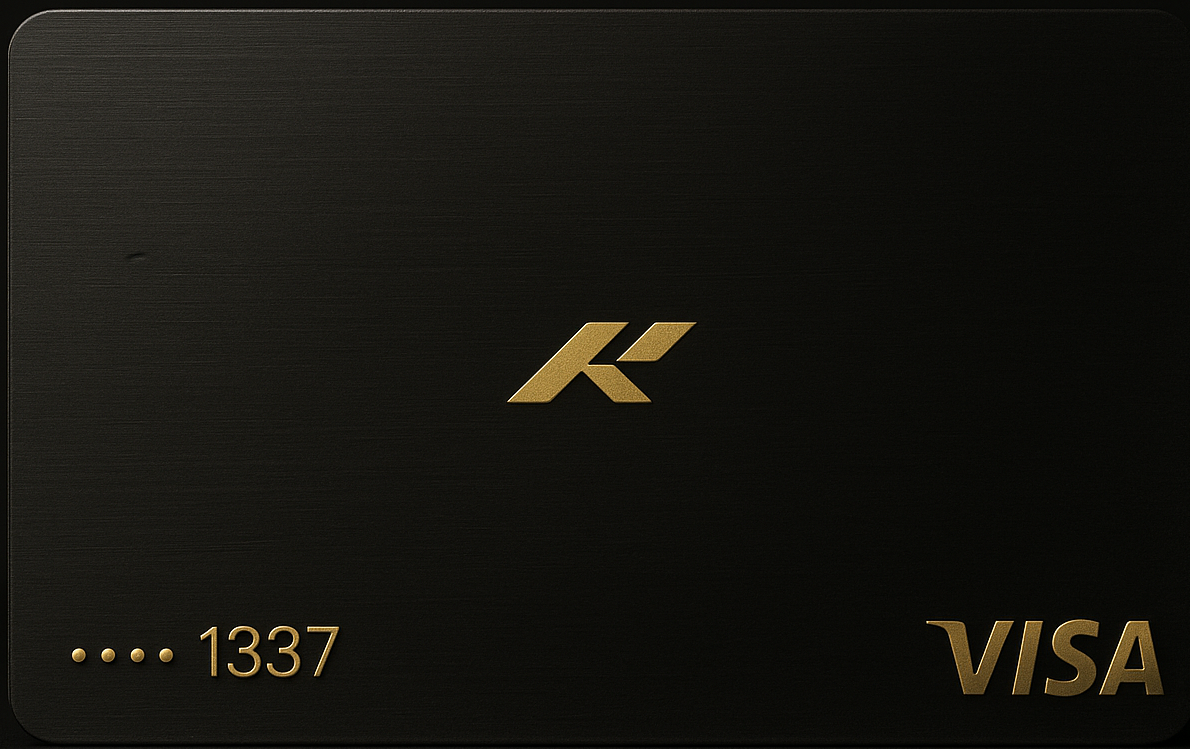KNGPay Metal Card